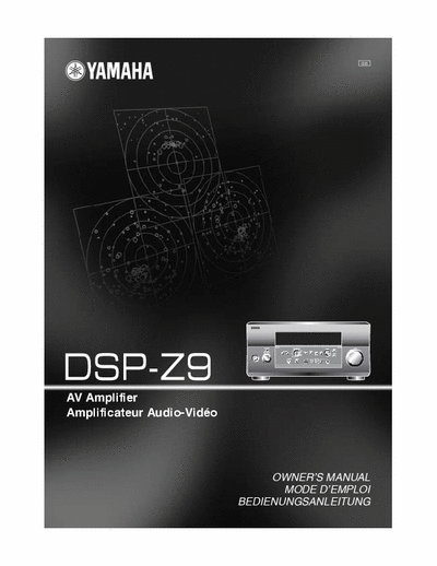 Yamaha DSP-Z9 Usermanual